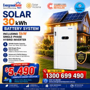 Upgrade Your Home Energy with the Solar 30kWh Battery System